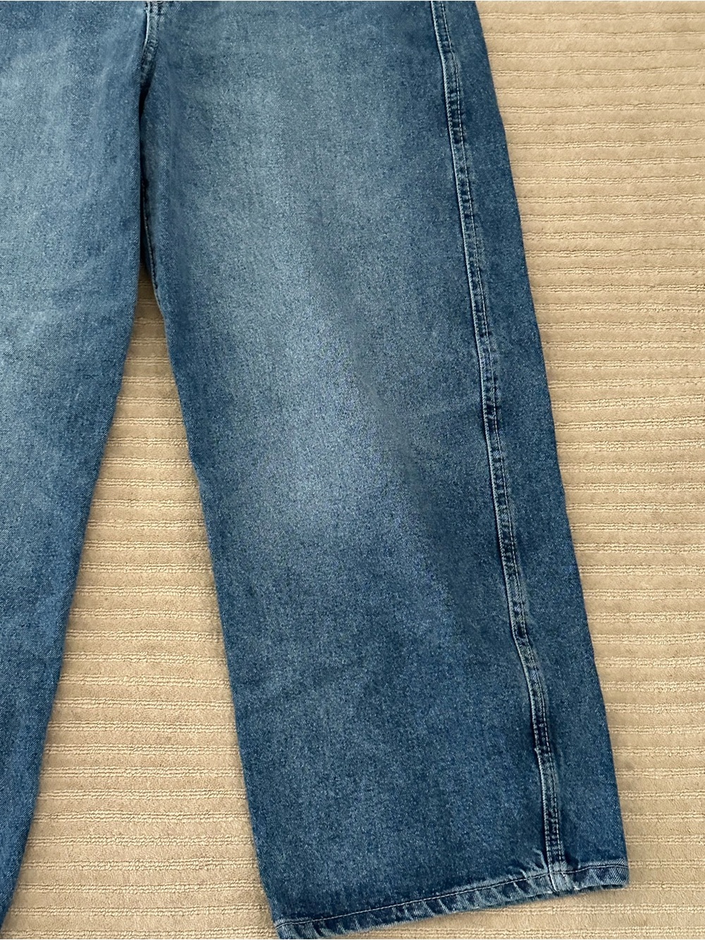Jason Wu ankle barrel jeans size 27 in salt lake blue New - Picture 10 of 10